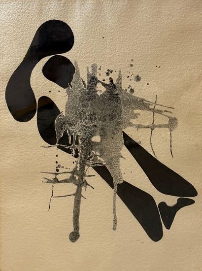 MODERN SCHOOL.
Abstract composition.
Ink...