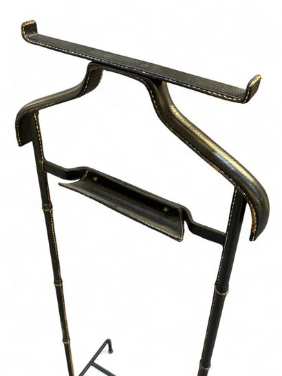 Jacques ADNET (1900-1984).
Metal night valet...