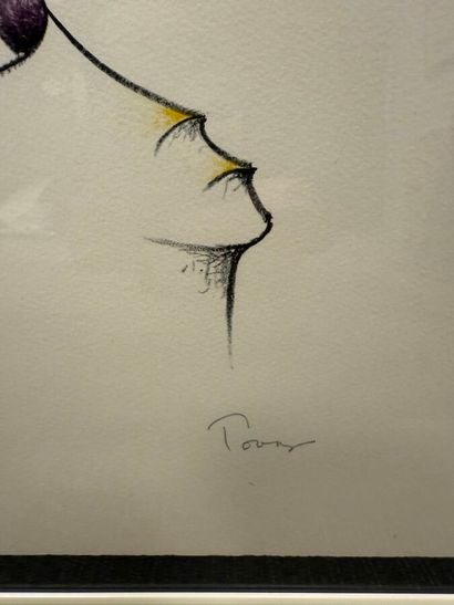 Iván TOVAR (1942-2020)
Untitled 
Lithograph,...