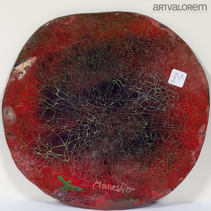 Alfred MANESSIER (1911-1993).
Red, black...