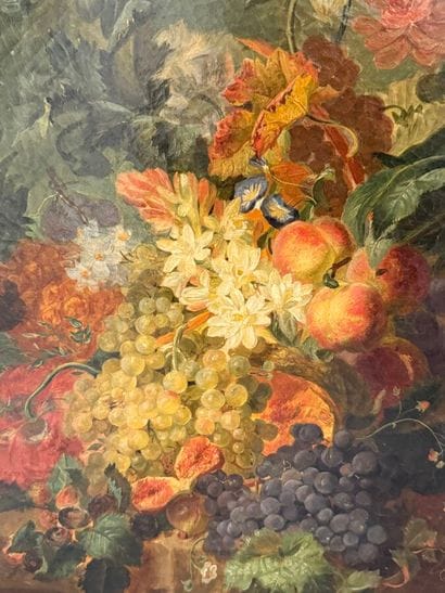 19th CENTURY FRENCH ECOLE.
Still life with...
