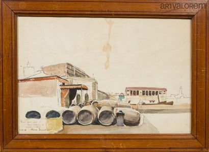 Étienne BOUCHAUD (1889-1988)
The port of...