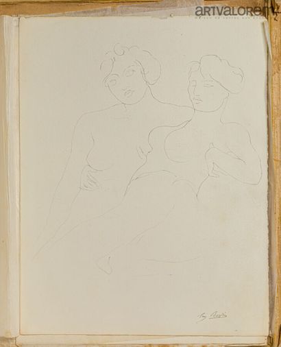 Auguste RODIN (1840-1917) 
Octave Mirbeau,...