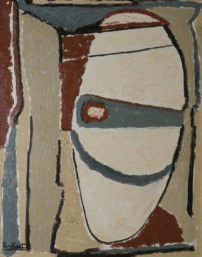 Pierre PEN-KOAT (Born 1945)
Head.
Oil on...