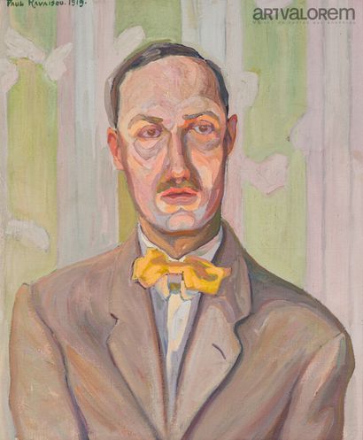 Paul RAVAISOU (1890-1923)
Portrait of a Man,...
