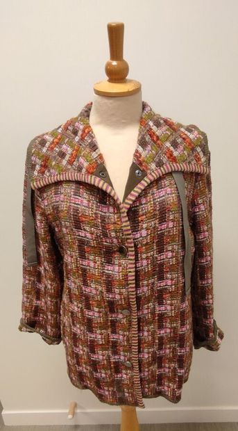 MISSONI 
Veste en tissage de laine, viscose,...