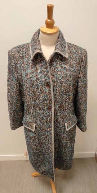 MISSONI 
Manteau en laine, mohair et polyamide,...