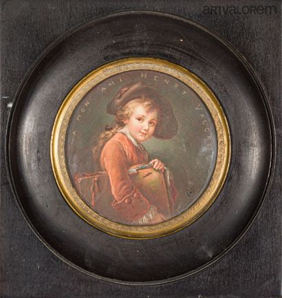 CATEL (XIXe)
Le jeune élève d'après Hubert...