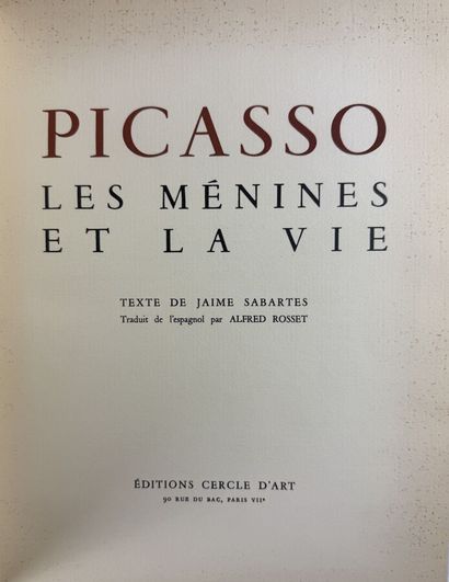 Pablo PICASSO (1881-1973)
Les ménines et...