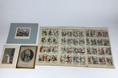 M. Blanchard , gravure d'après C.W.Boch 1787.
Encadrée
On...