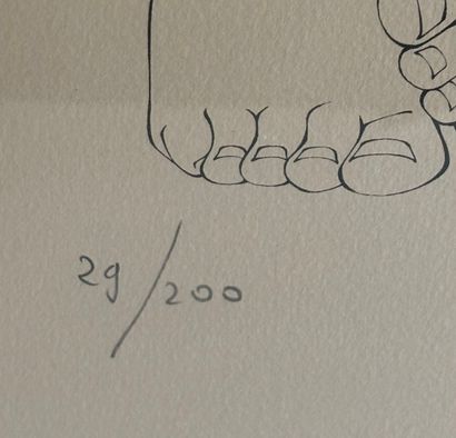 Pierre-Yves TREMOIS (1921-2020)
Étreinte
Lithographie,...