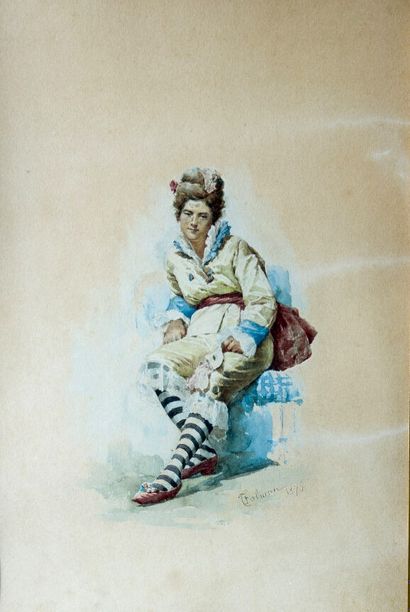 Ruel Pardee TOLMAN (1878-1954) 
Artiste en...