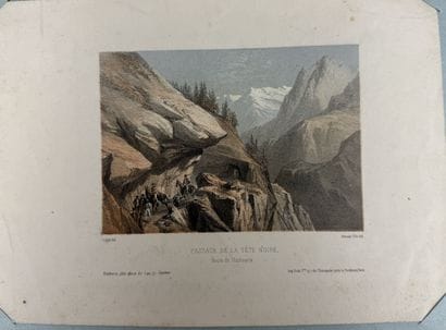 M. Blanchard , gravure d'après C.W.Boch 1787.
Encadrée
On...