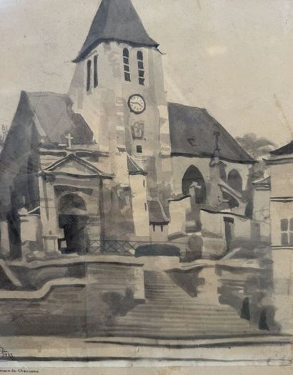 Monique JORGENSEN (1906-?)
Saint-Germain-de-Charonne
Lavis...