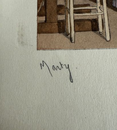 M. Blanchard , gravure d'après C.W.Boch 1787.
Encadrée
On...
