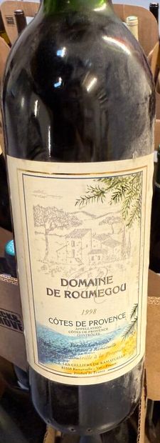Ensemble de 31 bouteilles de vins rouges...