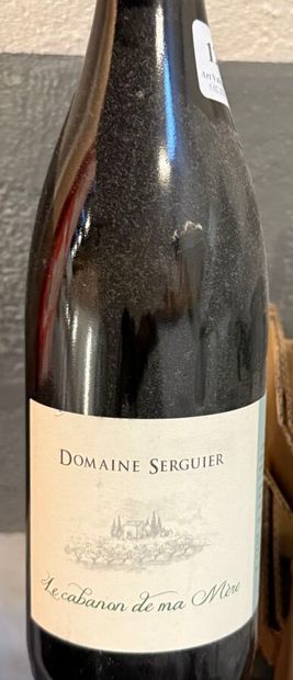 Ensemble de 33 bouteilles de vins rouges...
