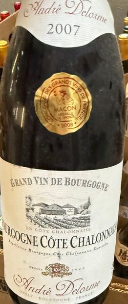 Ensemble de 28 bouteilles de vins rouges...
