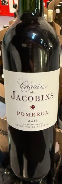 Ensemble de 42 bouteilles de vins rouges...
