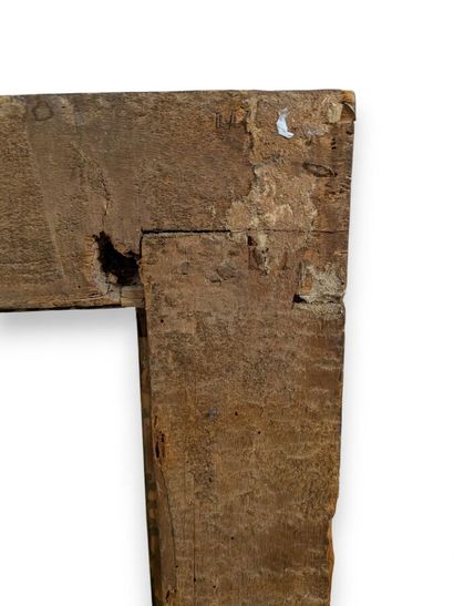 ITALIE, XVIIème siècle
Cadre en bois doré...