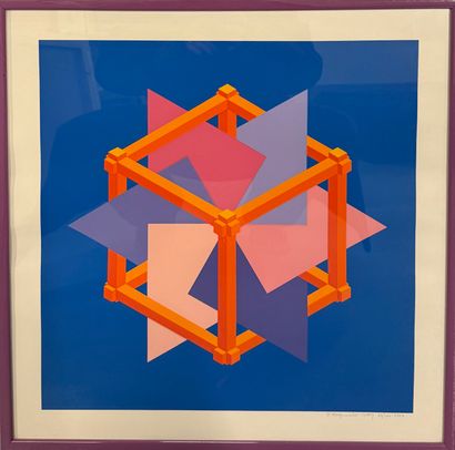 Yaakov KASZEMACHER (1941-2011)
Composition
Lithographie...