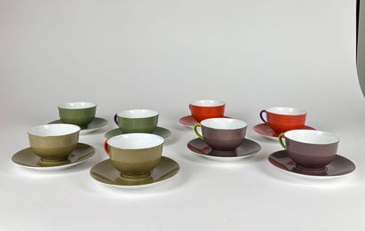 BETJEMAN & BARTON GENEVE
Huit tasses et leurs...