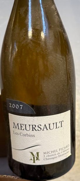 Ensemble de 37 bouteilles de vins blancs...