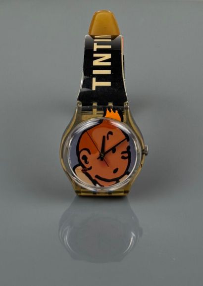 SWATCH
Montre bracelet modèle Tintin, GM165,...