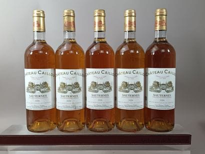 5 Bouteilles Château CAILLOU 2006 - 2ème...