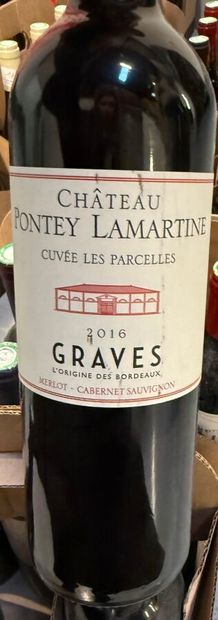 Ensemble de 42 bouteilles de vins rouges...
