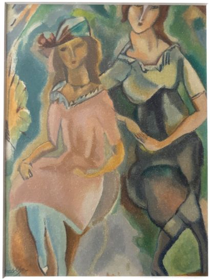 Jules PASCIN (1885-1930)
Les deux soeurs,...
