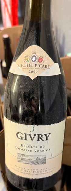 Ensemble de 32 bouteilles de vins rouges...