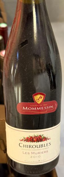 Ensemble de 33 bouteilles de vins rouges...