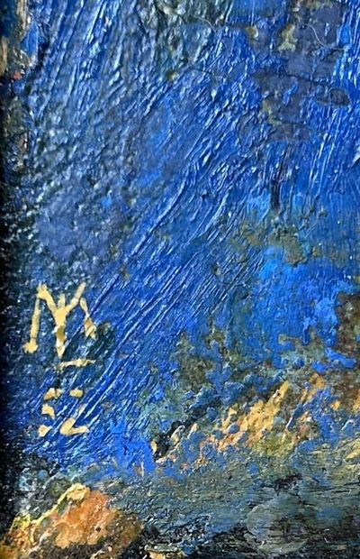 ÉCOLE MODERNE
Sans titre, 1952, 
Huile sur...