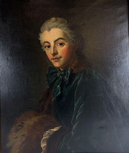 François BOUCHER (1703-1770) d'après.
Dame...