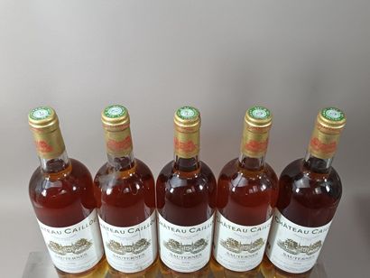 5 Bouteilles Château CAILLOU 2006 - 2ème...