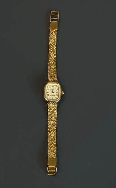 Lot comprenant trois montres bracelets de...