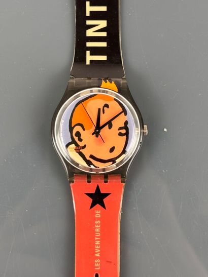SWATCH
Montre bracelet modèle Tintin, GM165,...