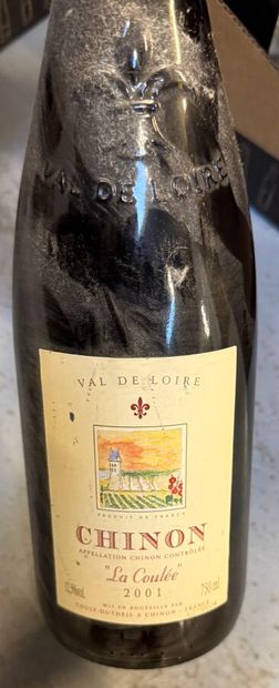 Ensemble de 31 bouteilles de vins rouges...