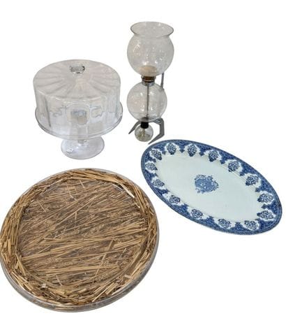 Christian DIOR,
Plateau à fromage à décor...