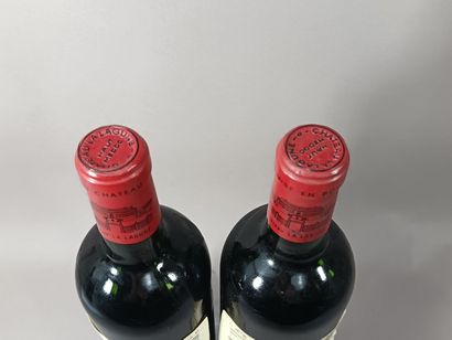 2 Bouteilles Château La LAGUNE 1998 - 3ème...