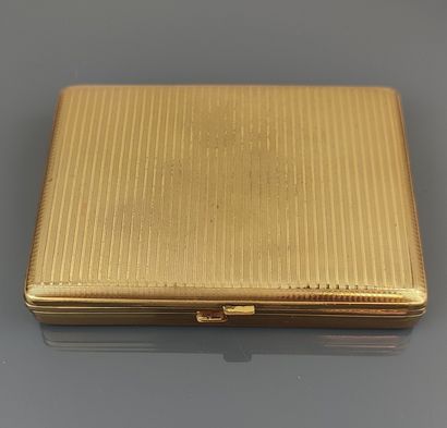 Minaudière biface composée d'une boîte de...