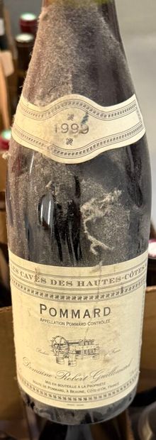 Ensemble de 33 bouteilles de vins rouges...