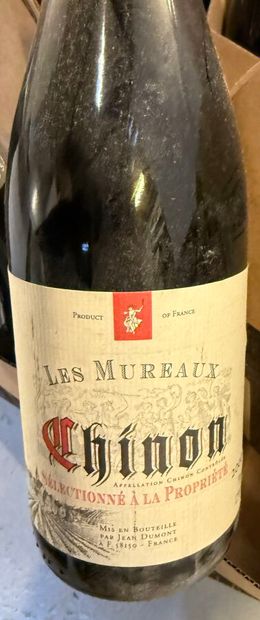 Ensemble de 31 bouteilles de vins rouges...