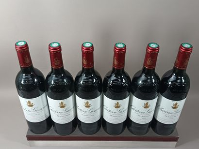 6 Bouteilles Château GISCOURS - 3ème Gcc...