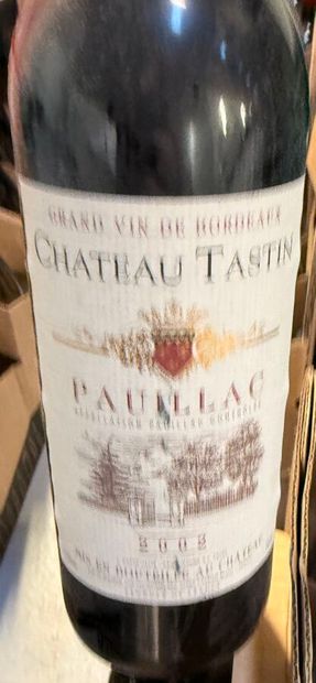 Ensemble de 42 bouteilles de vins rouges...