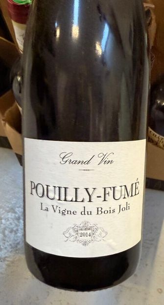 Ensemble de 37 bouteilles de vins blancs...
