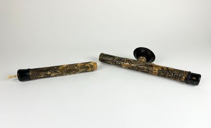 ASIE DU SUD EST, XXe siècle. 
Deux objets...