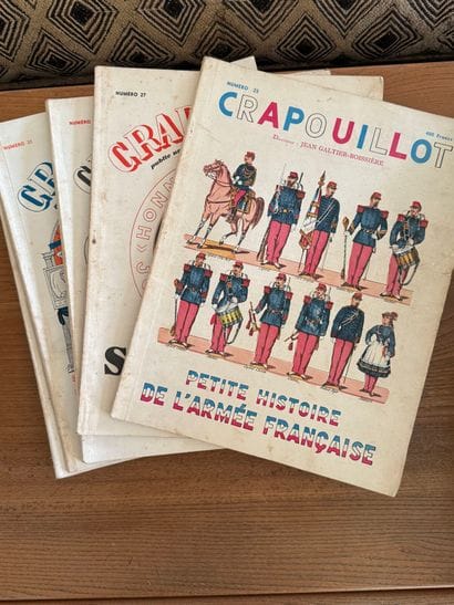 6 revues du Crapouillot, (ex 25, 27, 28,32,33,35)...