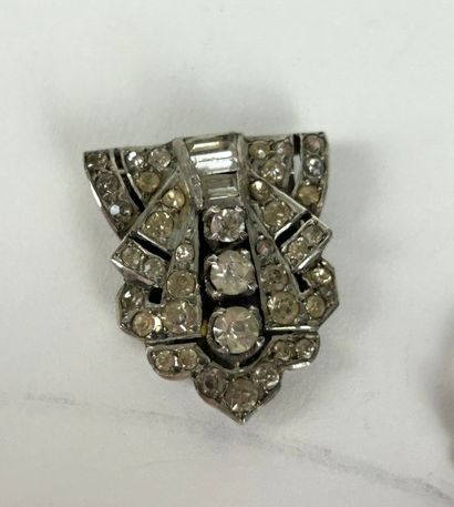 Lot de bijoux en argent 925 et 800°/°° comprenant...